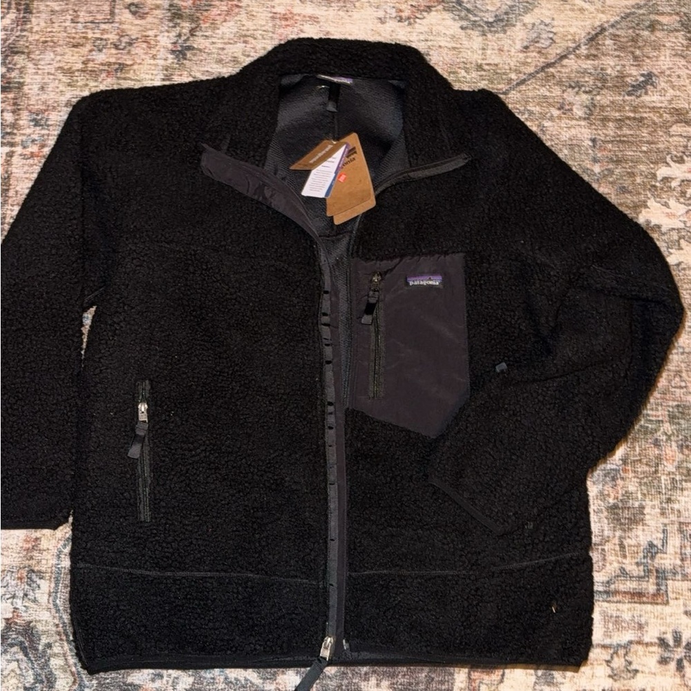 Patagonia Charcoal Fleece Jacket